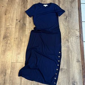 Navy Blue Maxi Dress